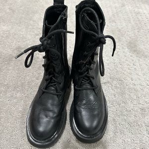 Zara girls combat boots